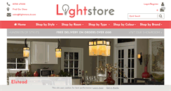 Desktop Screenshot of lightstore.uk.com